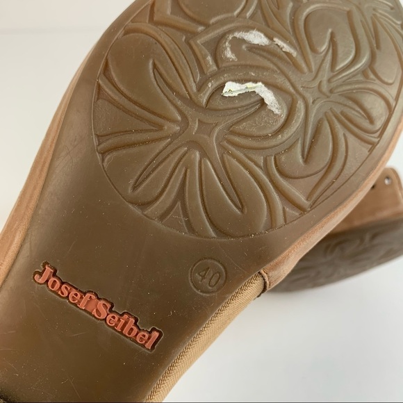 Josef Seibel Rose Mid Heel Sandal Block Heel EU40 - Picture 10 of 10